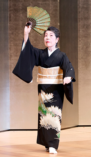舞踊「長唄　松の翁」（北陸藤蔭会）