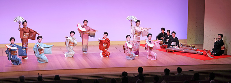 舞踊「箏曲　祝宴」（北陸舞踊協会、北村雅恋社中、一声会）