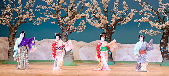 舞踊長唄「元禄花見踊」