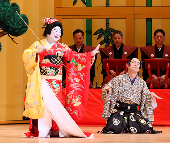 特別演目　舞踊常磐津「釣女」